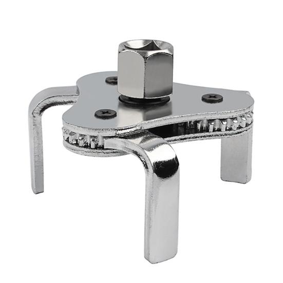 Ключ для масляного фильтра, двухсторонний, 3-х захватный, регулируемый инструмент для ремонта автомобиля, мастерская по удалению масляного фильтра