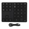 BT308 35 Keys Numeric Keypad Rechargeable Wireless Ultra Thin Keyboard Compatible with Bluetooth