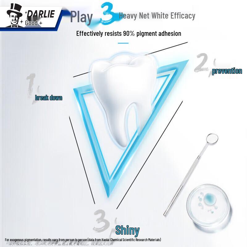Darlie Профессиональная отбеливающая зубная паста 120 г x 5 упаковок