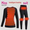 Трансграничный умный нагревательный набор для пары: Термобелье и длинные брюки с постоянной температурой