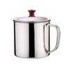 Stainless Steel with Cover Camping Coffee Mug Tumbler Pint Cup Travel Mug Tea Drinking Cup