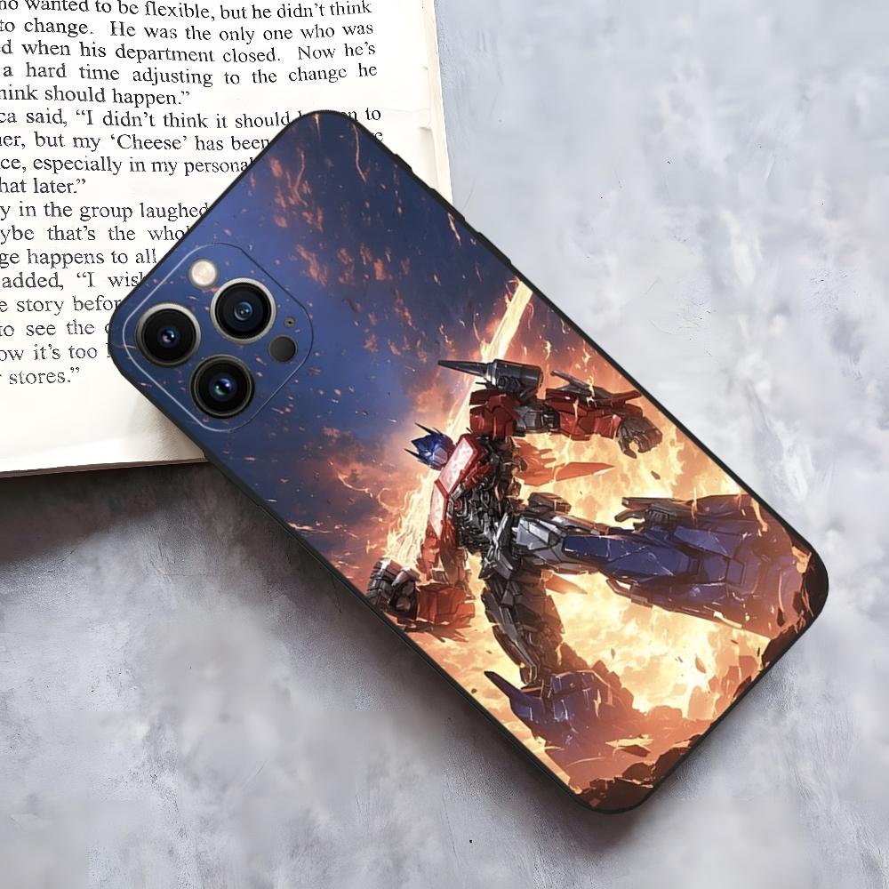 Transformers Phone Case for iphone 15 14 Pro 13 Mini 11 12 Max Xr X Xs 8 Plus Shockproof Back Cover