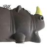 Dog Chew Toy Pet Toys Rhino Shape with Sound Design Flexible Bite-Resistant Bite-resistant Latex Teeth Cleaning Relieve Anxiety Shaped