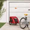 VidaXL Pet Bicycle Trailer Red 93964