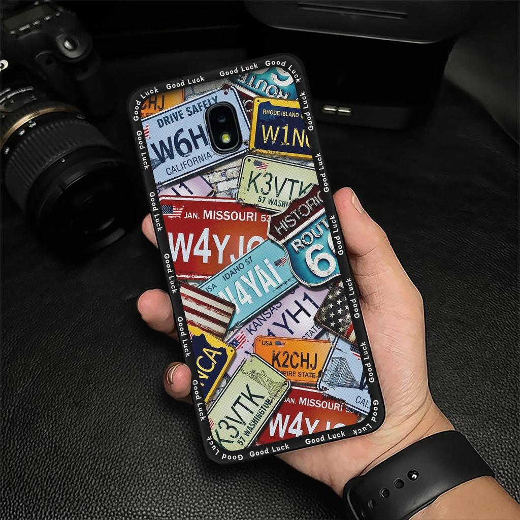 Soft case protective Phone Case For Samsung Galaxy J7 2018/J6 US Silicone Anti-dust Durable Cartoon Shockproof Cute TPU