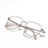 Очки Металл Титан Плоское Зеркало Мужские Обычные Зеркала, Можно Подобрать По Диоптриям Близорукость Плоское Зеркало Женские Крупная Оправа
