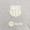 Nike Dri-Fit FW24 FC. Мужская футболка-поло с коротким рукавом Barcelona Fashion, удобная, мягкая, тёмно-серая, FN8286-066