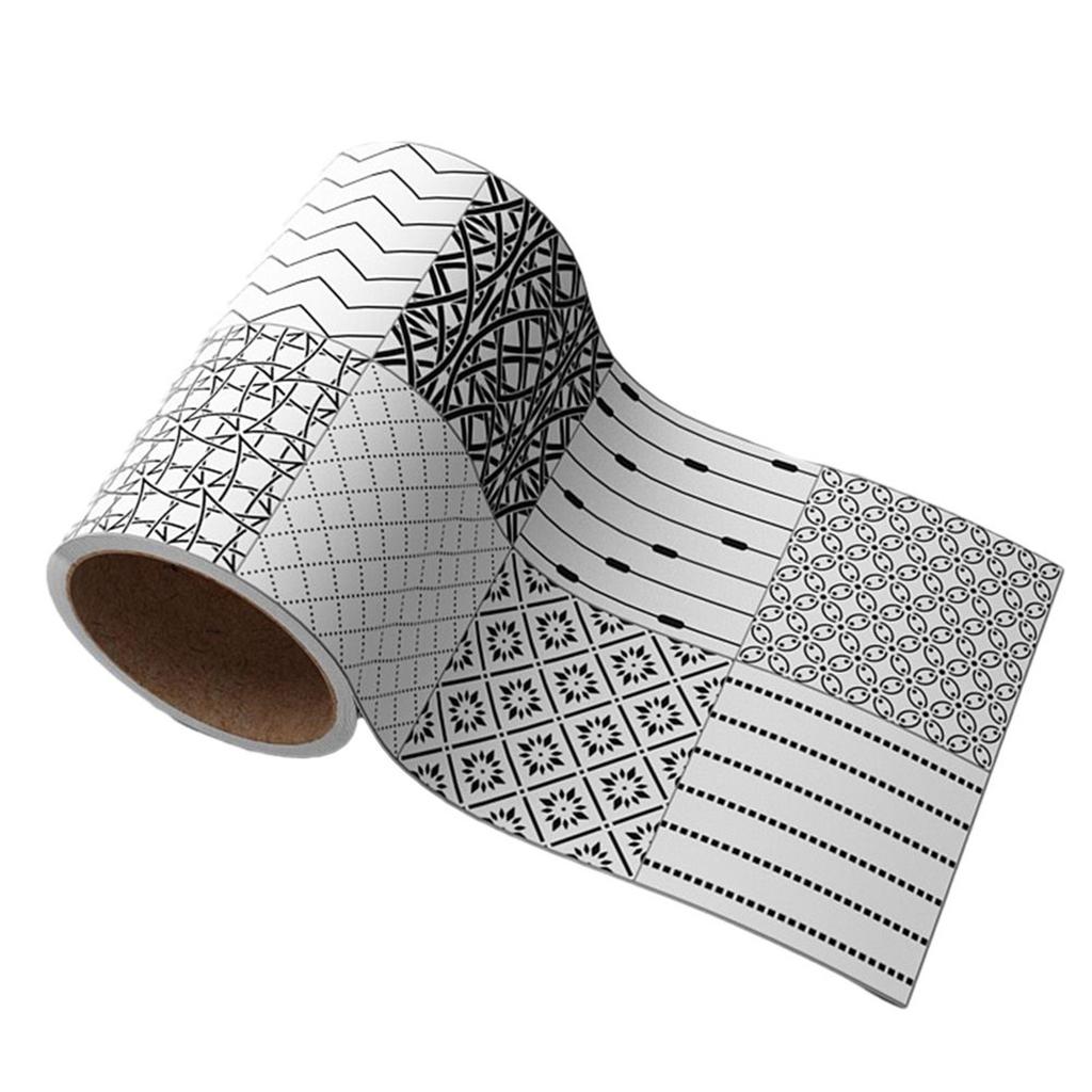 10смx100см Самоклеящаяся Водонепроницаемая Маслостойкая Отклеивающаяся Полоса на Линию Талии Кухонный Фартук Арт Декоративная Полоса Домашний Декор Стен