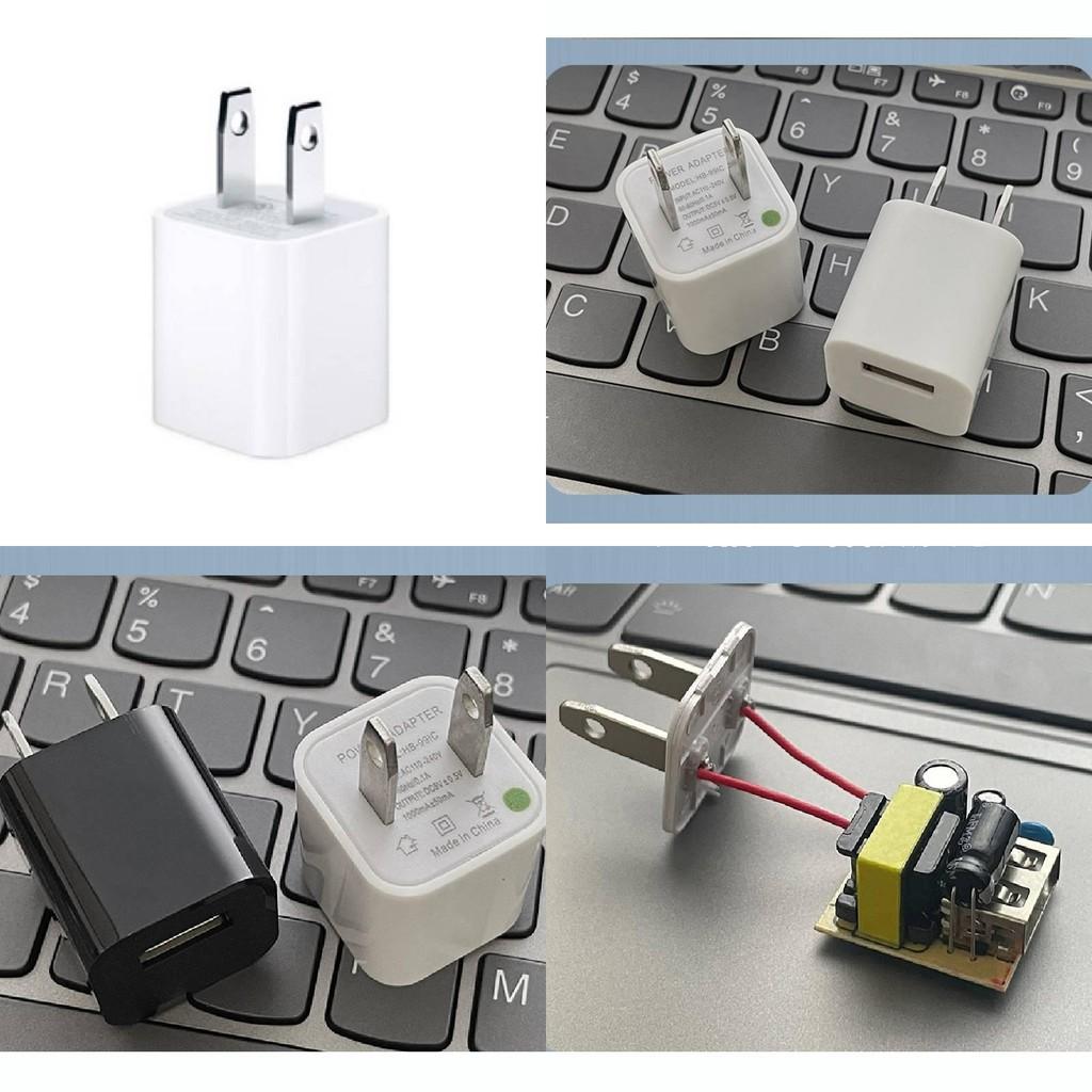 Универсальный USB-адаптер-зарядное устройство 5V 1A для смартфонов и мелкой бытовой техники с сертификацией FCC CE