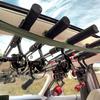 2Pcs Snap Buckle Car Fishing Rod Holder 7 Rod Capacity Vehicle Fishing Rod Strap  Van