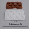 Silicone Number Block Mold for Chocolate, Cake, Jelly, and Ice Cubes
