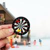 Miniature Dart Board Game Set Kids Adhesive Scene 1:12 Dollhouse Accessories