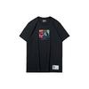 Li Ning Badfive Basketball Series Short Sleeve T-Shirt Men Tops Black AHSQ529-2