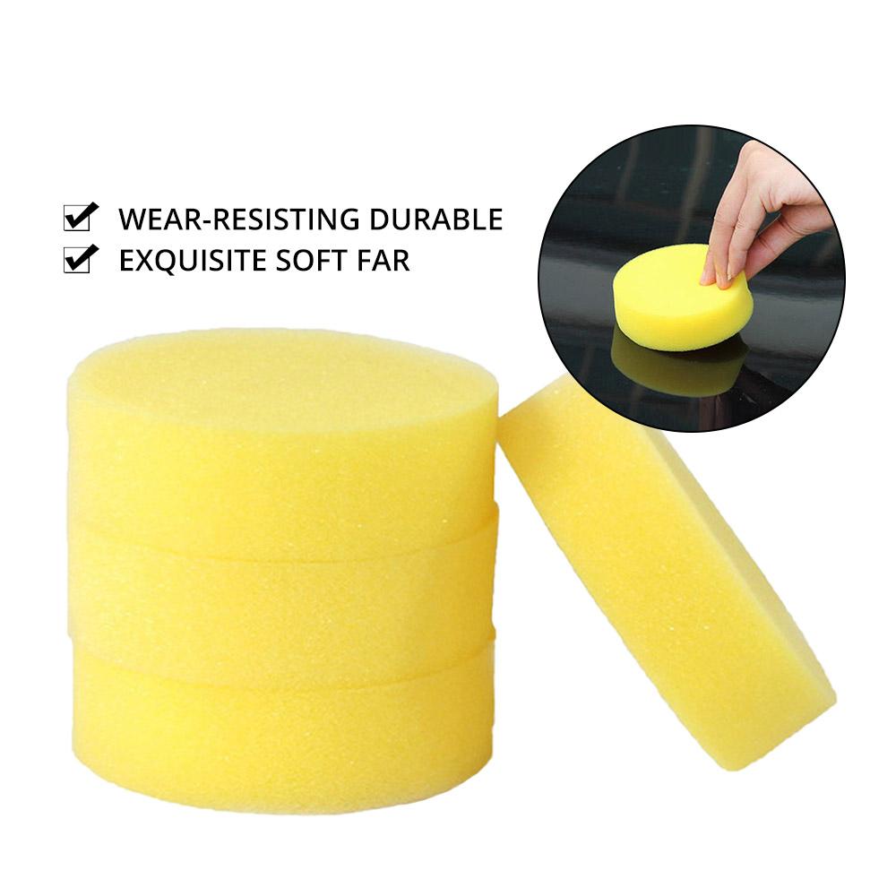 New Auto Care Polish Sponge Cleaning Tools Wax Washer Pads Body Car Sponges Wax Applicator Car Foam Sponge Wash Glass