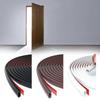 Flexible Quarter Round Molding Self Adhesive Rubber Trim Waterproof Seal for Wall Edge Corner & Staircase Cabinet Edge