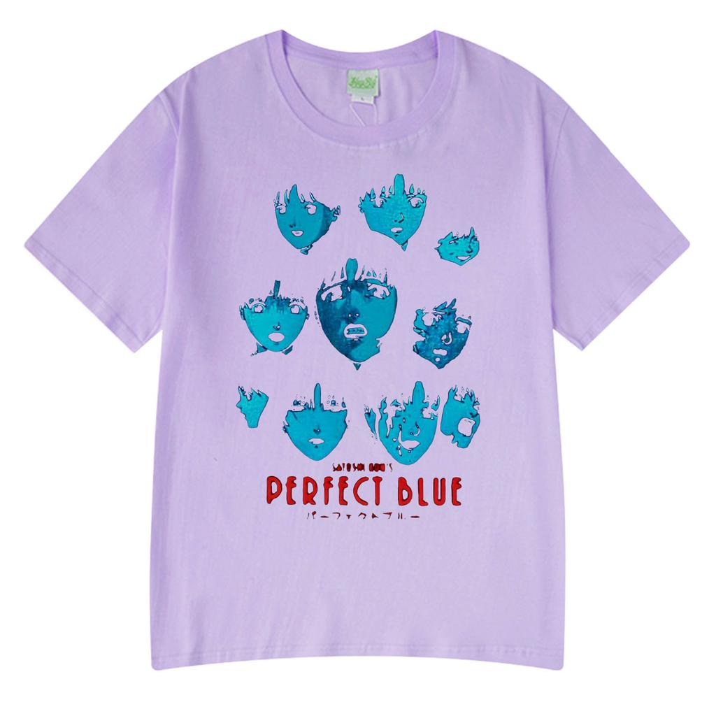 Japanese Anime Perfect Blue Mima Kirigoe TShirt Men's Women Clothing Fashion Tee Tops Harajuku Oversized Short Sleeve Streetwear