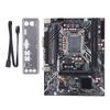 H410 Motherboard Dual DDR4 64GB Memory NVME M.2 Port PCIE 16X Gen 3.0 Slot for LGA1200 CPU Gaming