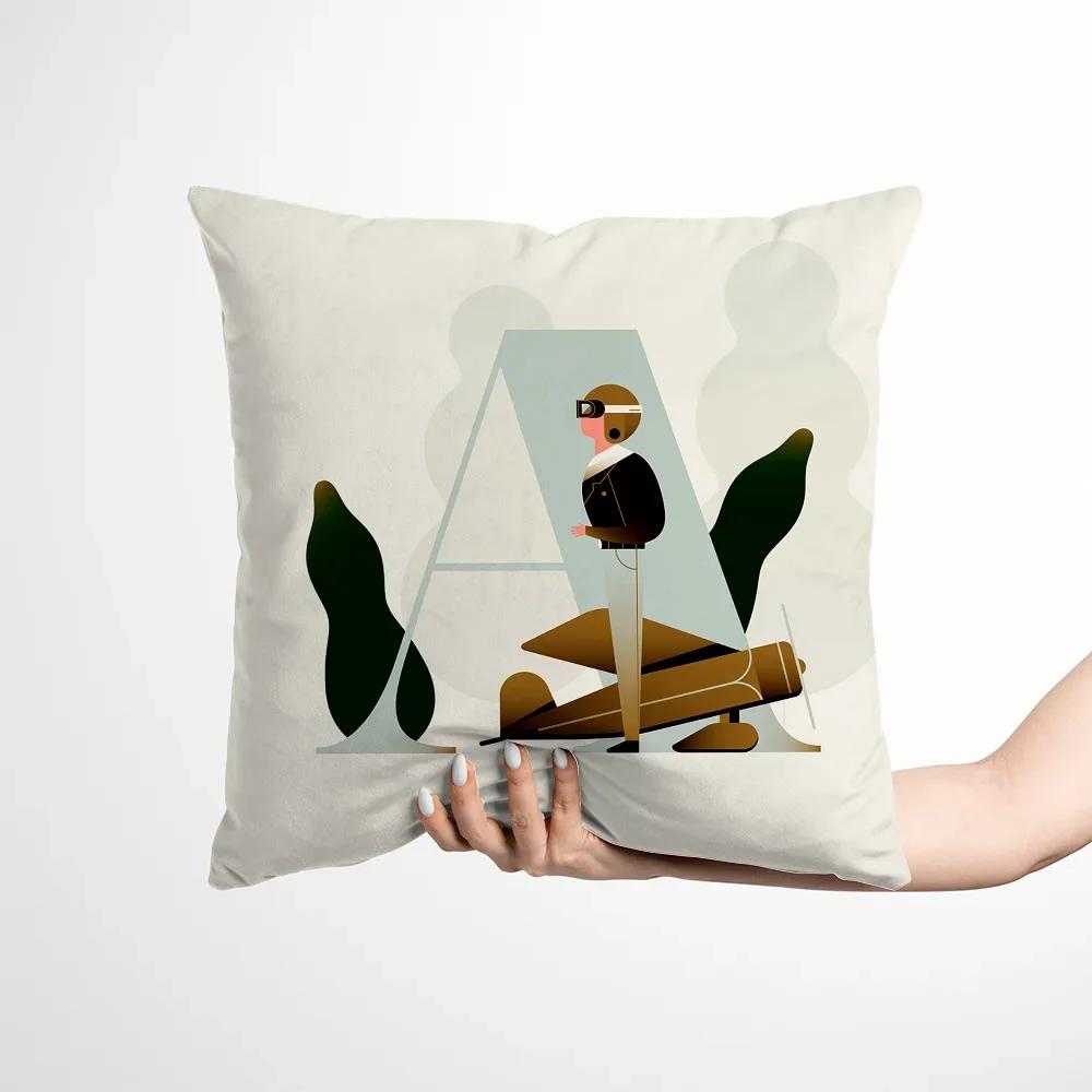 Современные товары для украшения дома Английские буквы Наволочка для подушки x Наволочки Чехлы для подушек Декоративные подушки Диван