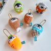 Pendant PP Cotton Sauna Women Key Holder Penguin  Pendant Plush Key Chain Korean Style Key Buckle