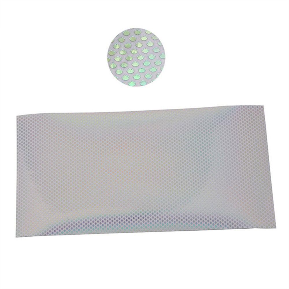 Серебряные лазерные наклейки на рыбью кожу Водонепроницаемая пленка для рыболовных приманок Наклейки на рыболовные приманки Жесткая приманка