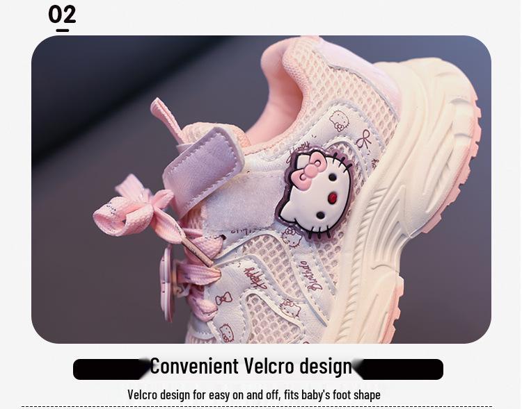 Спортивная обувь Hello Kitty с двойной сеткой для девочек