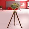 Antique Handcrafted Finish Non-Dimmable Spotlight with Brown Tripod 101.6cm
