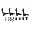 4R Bass Guitar Tuning Peg Black Metal Sealed Bass Guitar Machine Heads for Replacement