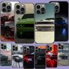 Чехол для телефона Challenger Muscle Car Для iPhone 17 Air 15 Pro 14 Plus 16 Pro Max 17E 16E 12 13 Mini 11 Чехол Милый Fundas