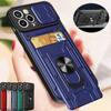 Shockproof Ring Stand Armor Case for iPhone 16 15 14 Plus 13 12 11 Pro Max XS MAX XR Samsung S25 S24 S23 S22 S21 Ultra Plus FE A16 A56 A15 A55 A14 A54