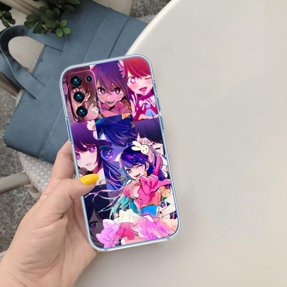 HK55 Oshi No Ko Ай Хосино Прозрачный чехол из мягкого силикона для телефона Motorola Moto G7 G8 G9 G84 G85 G73 G24 G15 Z2 Play Power Plus