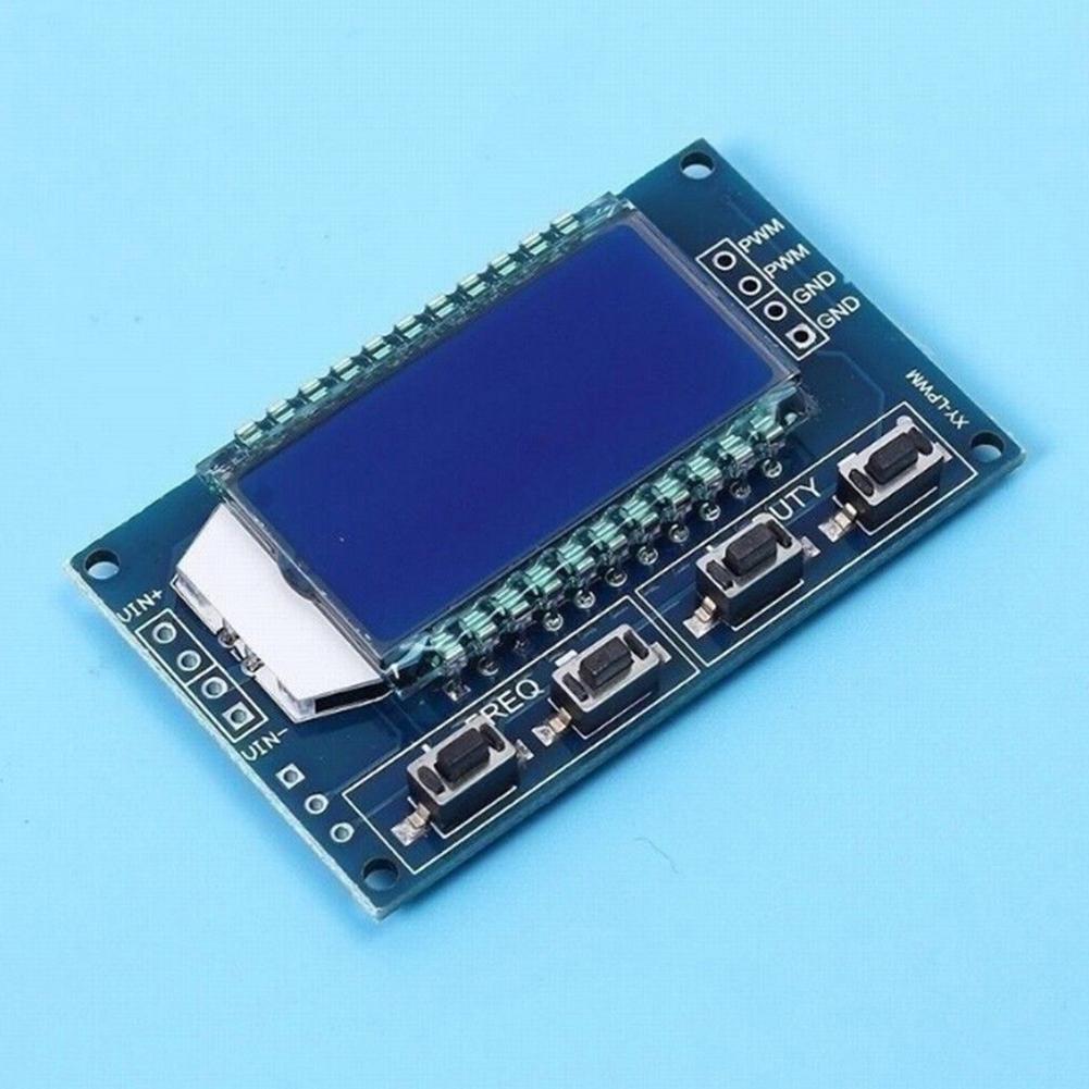 Signal generator  for PWM pulse frequency duty cycle adjustable module