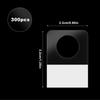 32×22 mm Hanging Tabs Round Hole, 300 Pieces Transparent Euro Hole Hangers for Products Self-Adhesive Hangers Ultra Strong Adhesive Hang Tag for