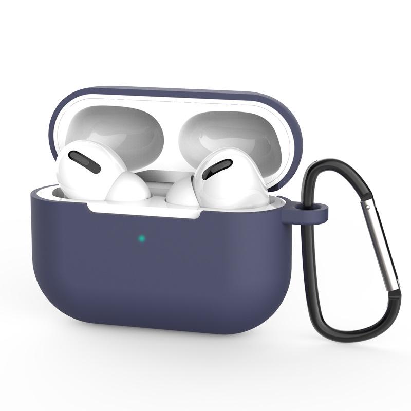 Силиконовый защитный чехол для AirPods Pro Чехол для AirPods Силиконовый чехол с пряжкой