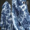 50x140 см Ткань из льна и хлопка Тай-дай Текстурированная Ткань с кисточками Цветочная Ткань Материал для DIY Платья Ручная Работа Свадебная Вечеринка Тканевые Принадлежности