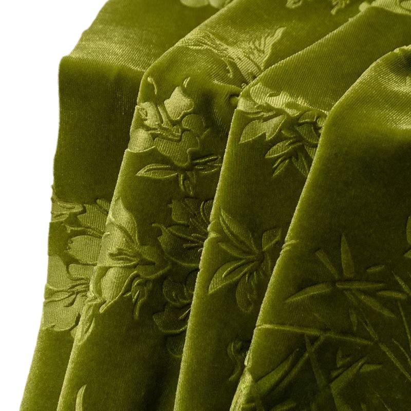 50см/100см*150см Парча Жаккард Бархат Африканская Нигерийская Ткань с тиснением для DIY Шитья Платья Чонсам