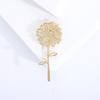 Нержавеющая сталь Одуванчик Бутик Аксессуары для одежды, Знаменитый темперамент Брошь Корсаж