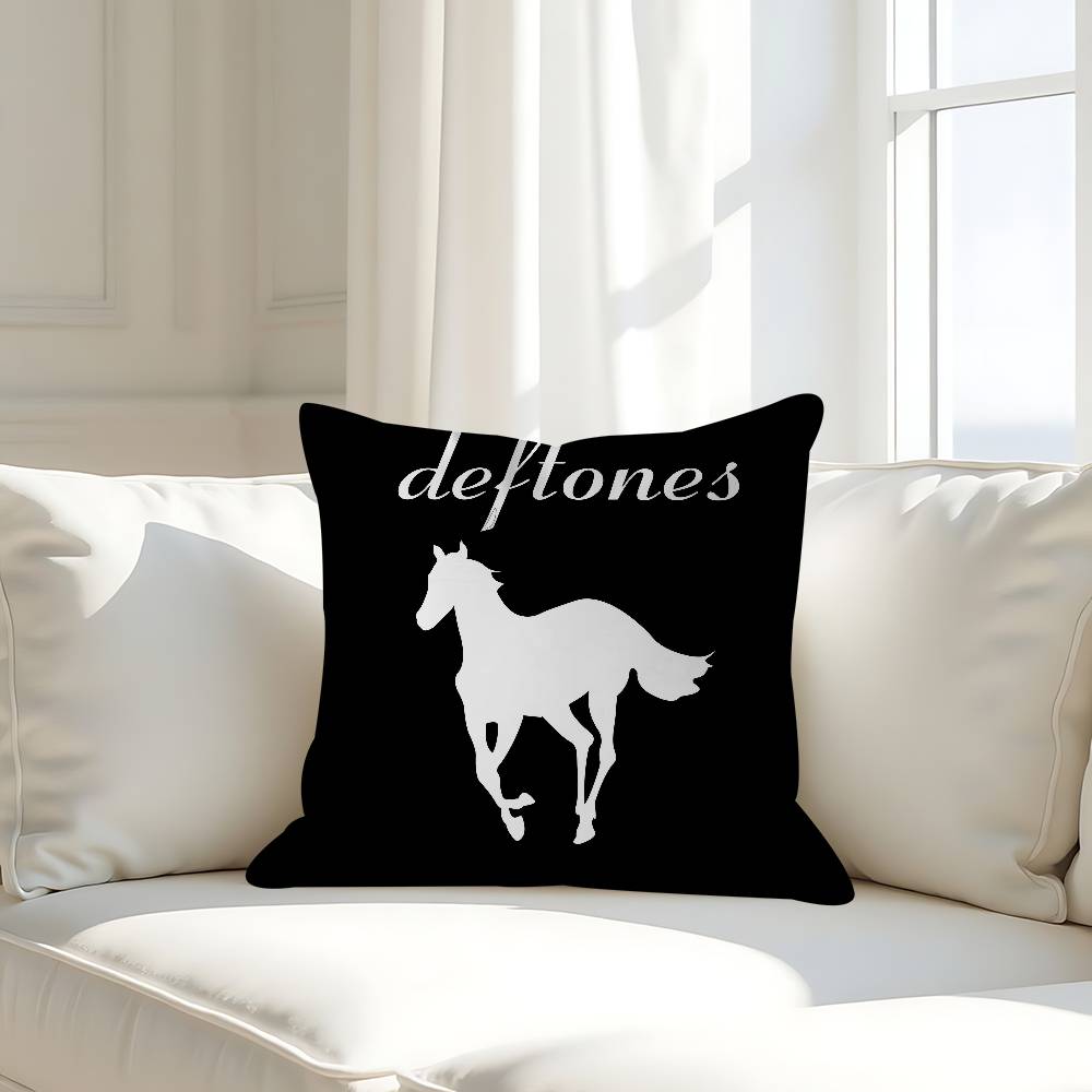 Deftones Музыкальная наволочка Чехол для диванной подушки Украшение комнаты дома Детский подарок