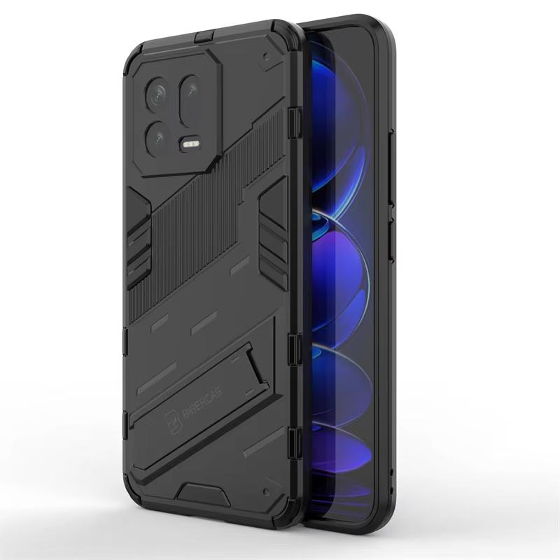 Для Xiaomi 13 Pro Чехол Задняя крышка Чехол для телефона Противоударный броня Анти-падение Усиление углов Защитные чехлы-подставки