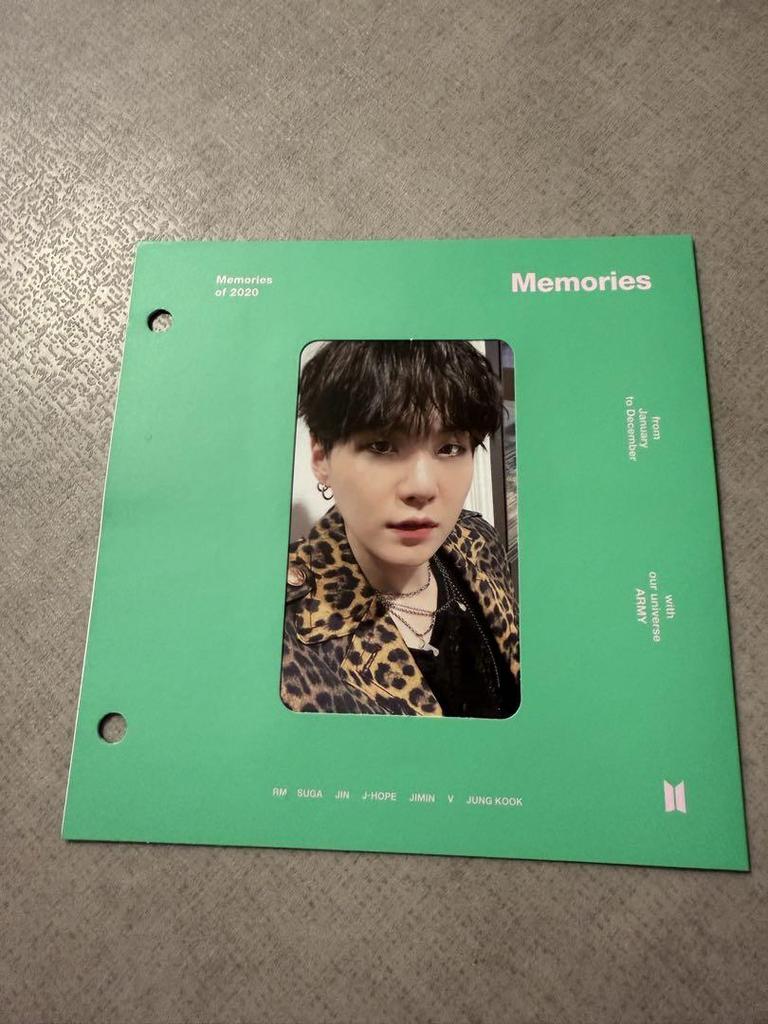 [USED] BTS MEMORIES of 2020 BLU-RAY SUGA Yoongi