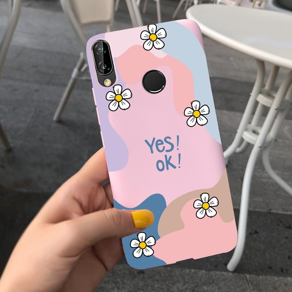 Чехол для Huawei P20 Lite Nova 3e ANE-LX1 ANE-LX2 Милый Мультяшный Конфетный Цвет Силиконовые Чехлы для Телефона Для Huawei P20lite Мягкая TPU Обложка