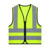 Детский светоотражающий жилет унисекс без рукавов на молнии спереди, высокой видимости, для волонтерской деятельности