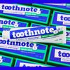 Отбеливающая зубная паста Toothnote со вкусом мяты, 100 г, 3 шт.