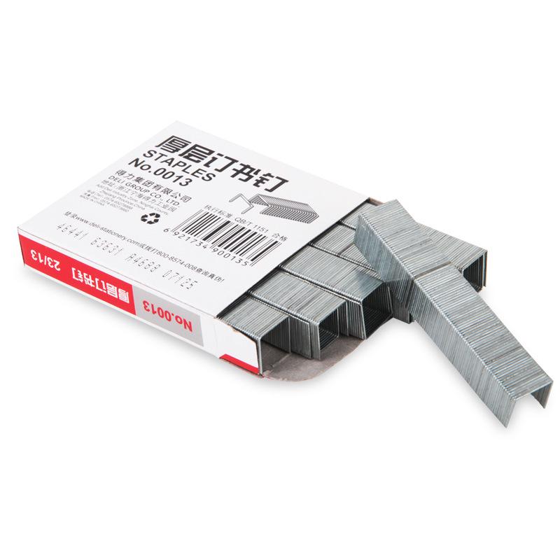Deli Heavy-Duty Reinforced Staples 0013 for 80-100 Pages