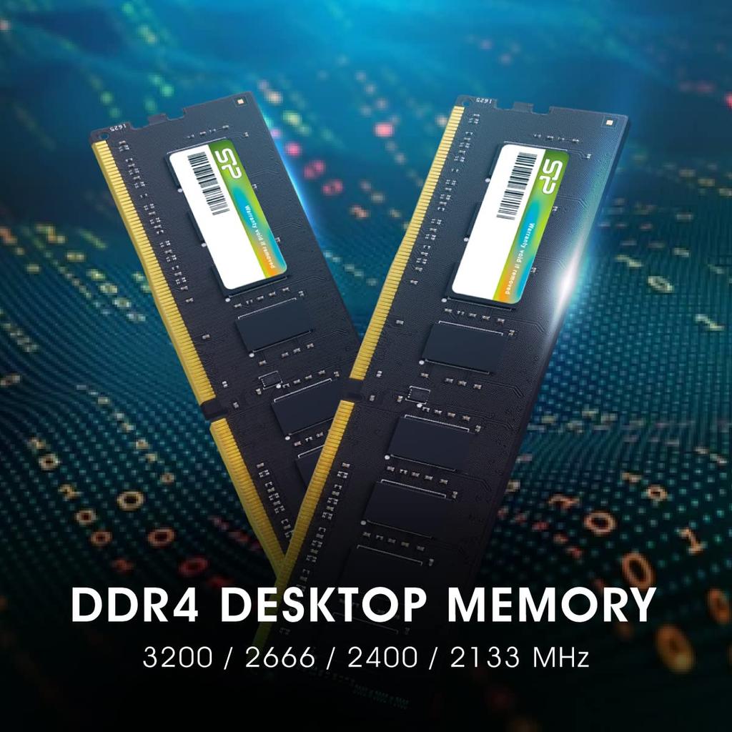 Silicon Power Desktop PC память DDR4 3200 16 ГБ x 2 288Pin CL22 SP032GBLFU320X22 PC4-25600 (32GB) 1.2V