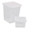 New 1pcs Plastic Feeding Acrylic Box Insect Spider Habitat Feeding Box Case Scare Toy Box Container Tank Transport Hatching Tank