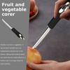 Кухонный сердцевинник из нержавеющей стали, овощи, фрукты, сердцевинники, вишня, груша, зизифус, помощник для удаления сердцевины с зубчатым краем