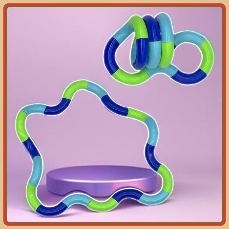 Игрушка-спираль для тренировки внимания детей, развивающая, снимающая стресс, игрушка для СДВГ, игрушка для тренировки мышления, забавный подарок для детей
