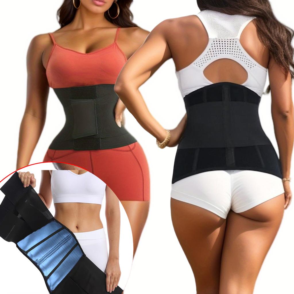 Утягивающий пояс для женщин Cincher Body Shaper Tummy Control Waist Trimmer Belt Segmented Triple Wrap