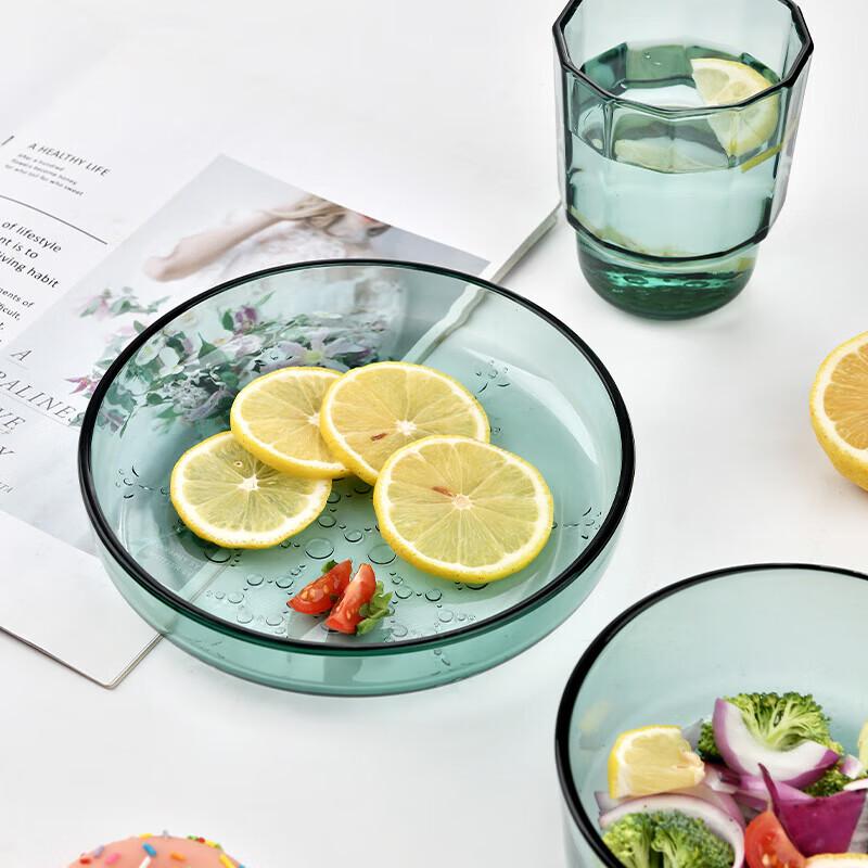 Shanzhongshan Elegant Glass Dinnerware Gift Set