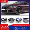LJFJN1 Car Sticker 4Pcs 56mm 68mm BMW 50th Anniversary Car Wheel Center Caps For M E90 F10 F30 E87 F20 G20 E60 E39 E92 F11 F31 E46 Auto